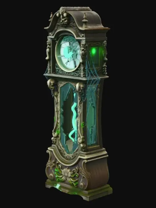3D model for The Grandfather Clock of Doom, #Halloween2025#