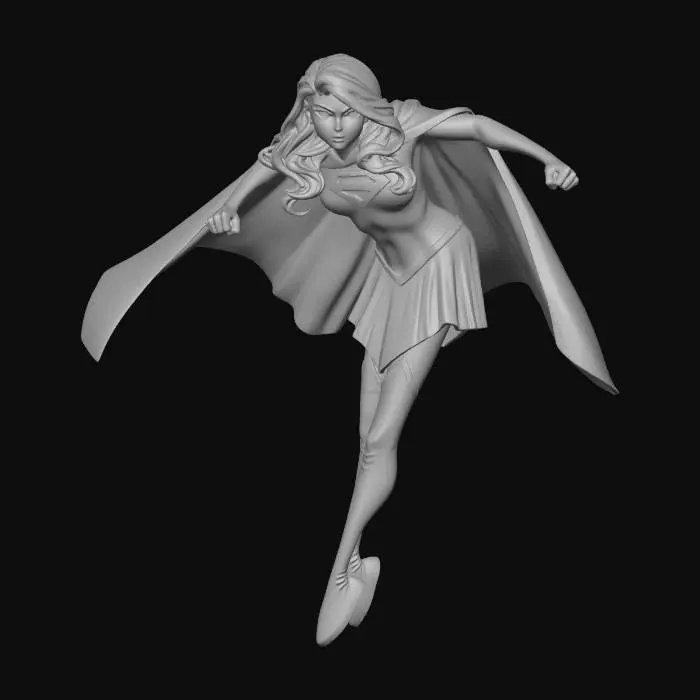 3D model for Supergirl - Rebirth