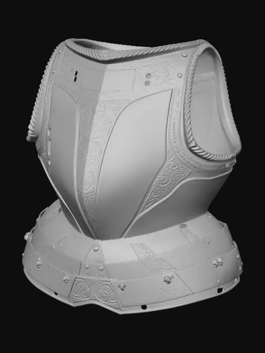 3D model for Medieval Armor Breastplate
