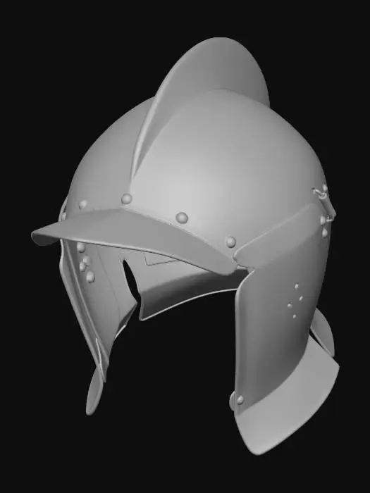 3D model for Conquistador's Helm