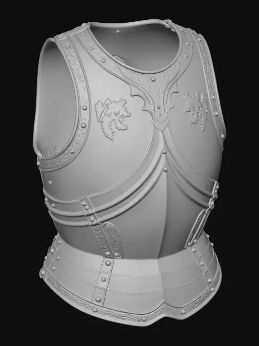 3D model for Lionheart Breastplate