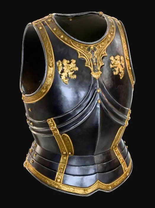 3D model for Lionheart Breastplate