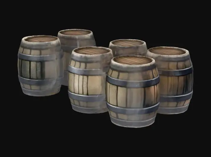 3D model for Barrel Quartet