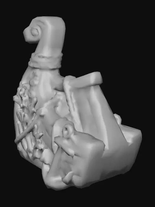 3D model for Wrecked Galleon