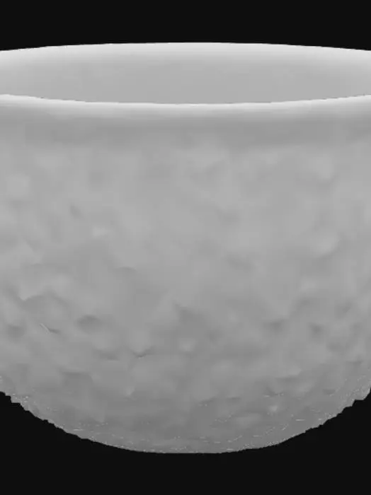 3D model for Cup on a Patterned Surface
