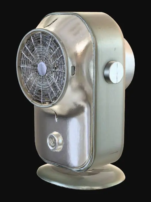 3D model for ハロゲンヒーター,左右対称