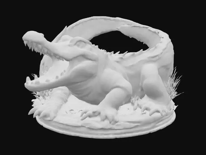 3D model for Gator coin Emblem