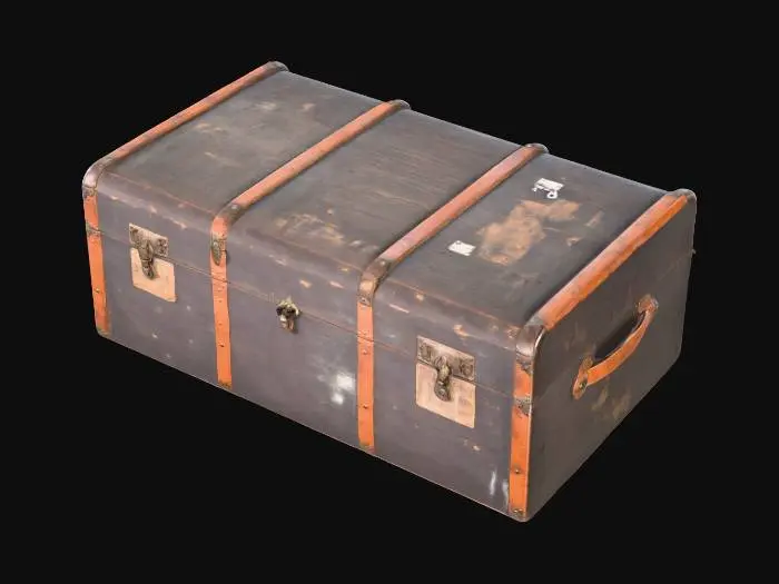 3D model for Vintage Travel Trunk