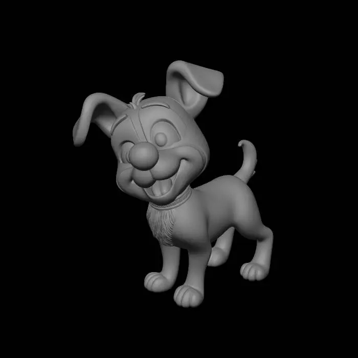 3D model for Cheerful Pup