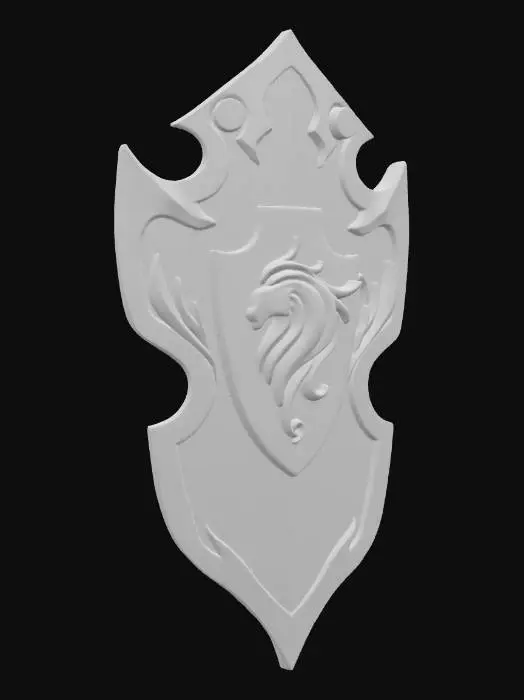 3D model for Lion Crest Shield