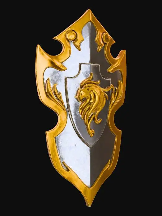 3D model for Lion Crest Shield