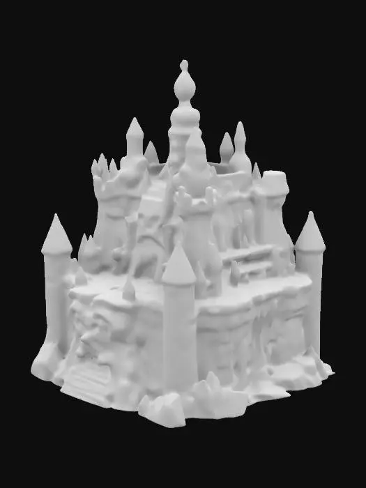 3D model for Castle of Faces