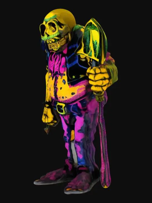 3D model for Graveyard Gravedigger