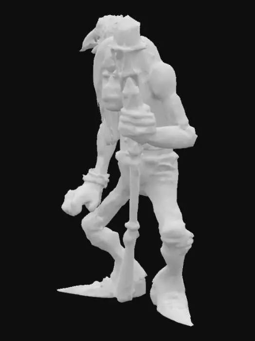 3D model for Raven Sorcerer