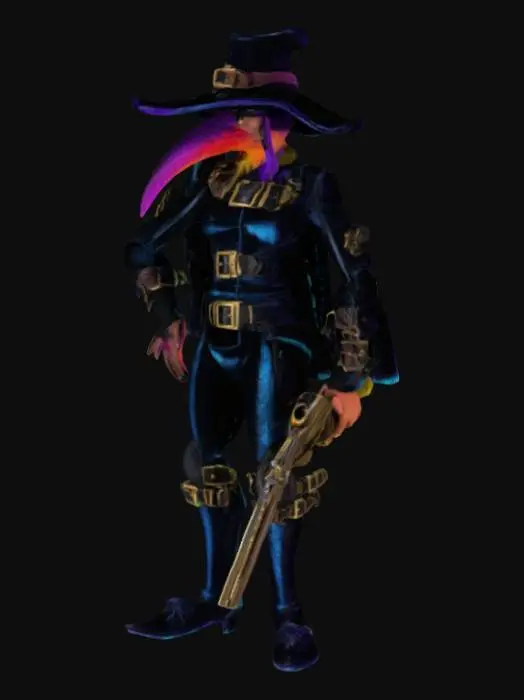 3D model for Plague Knight
