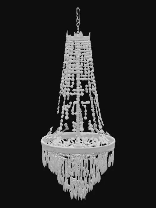 3D model for Radiant Elegant Chandelier