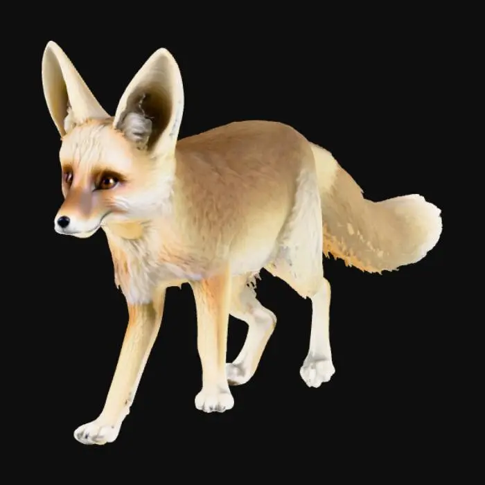 3D model for Desert Wanderer