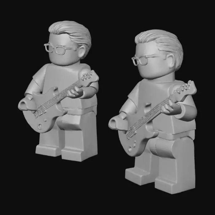 3D model for LEGO Musicians Duo