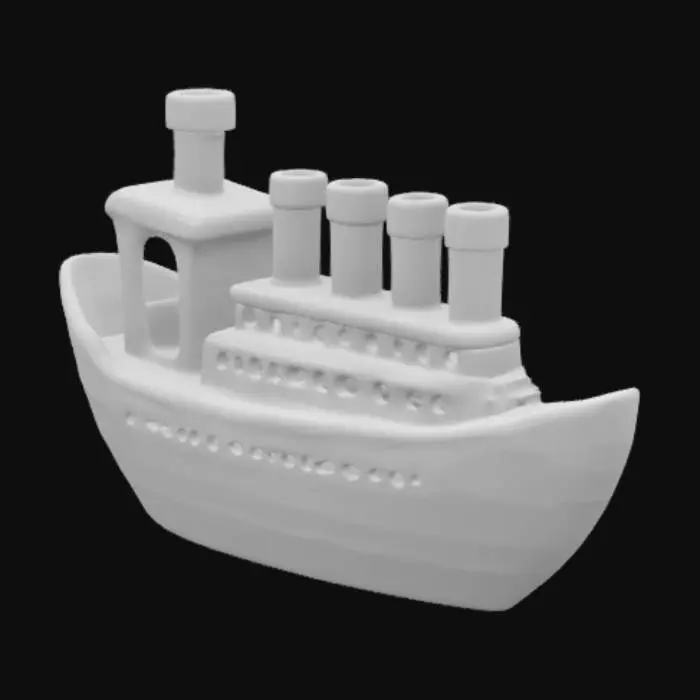 3D model for Benchy Titanic