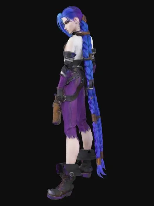 3D model for jinx