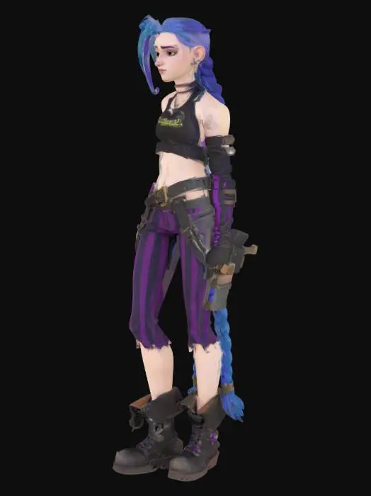 3D model for jinx
