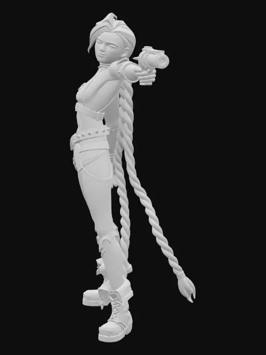 3D model for jinx