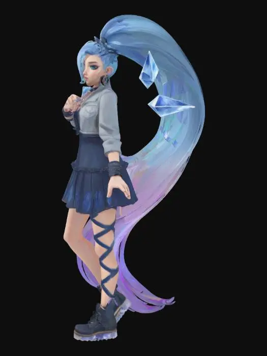 3D model for seraphine