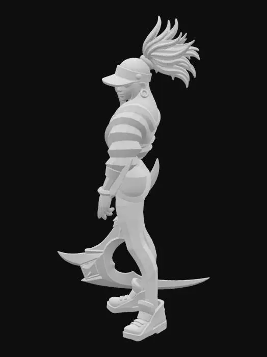 3D model for akali
