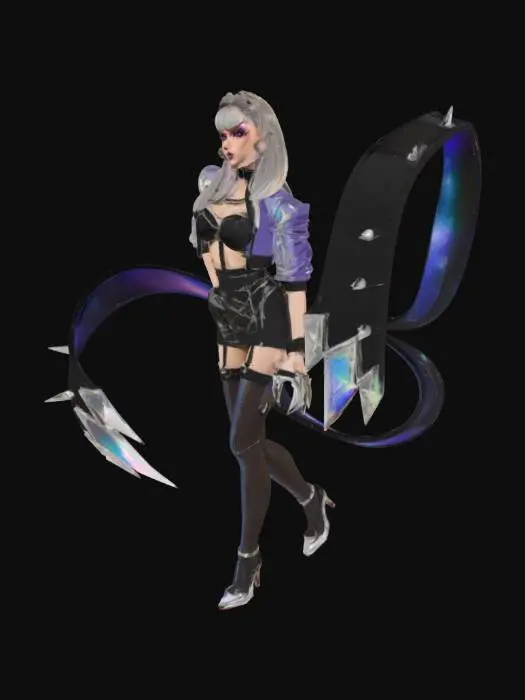 3D model for evelynn