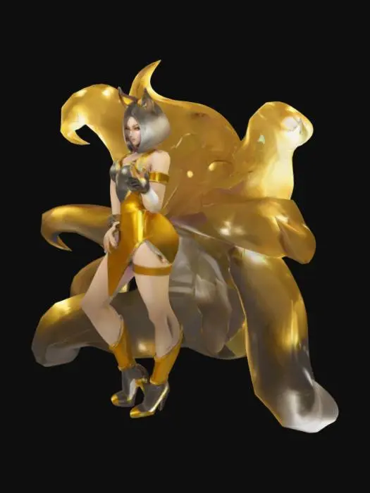 3D model for ahri