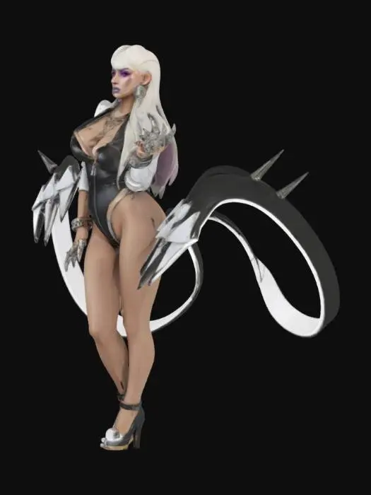 3D model for evelynn