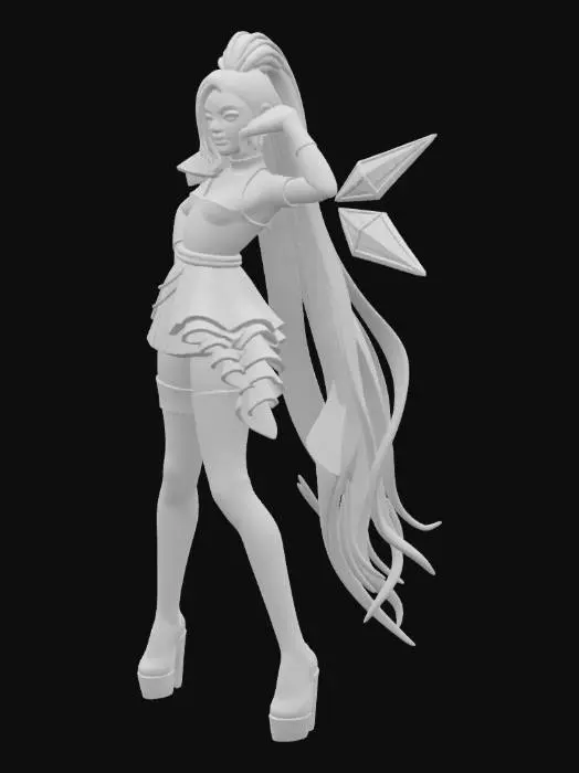 3D model for seraphine
