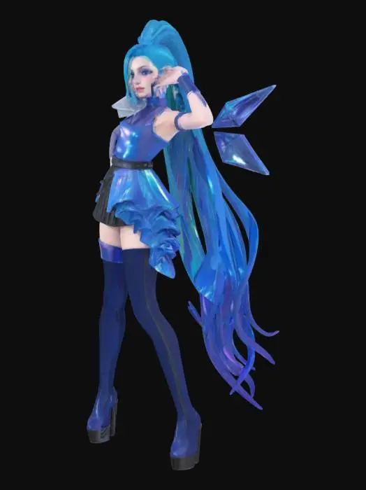 3D model for seraphine