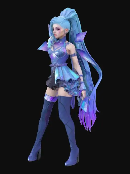 3D model for seraphine