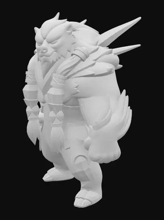 3D model for volibear