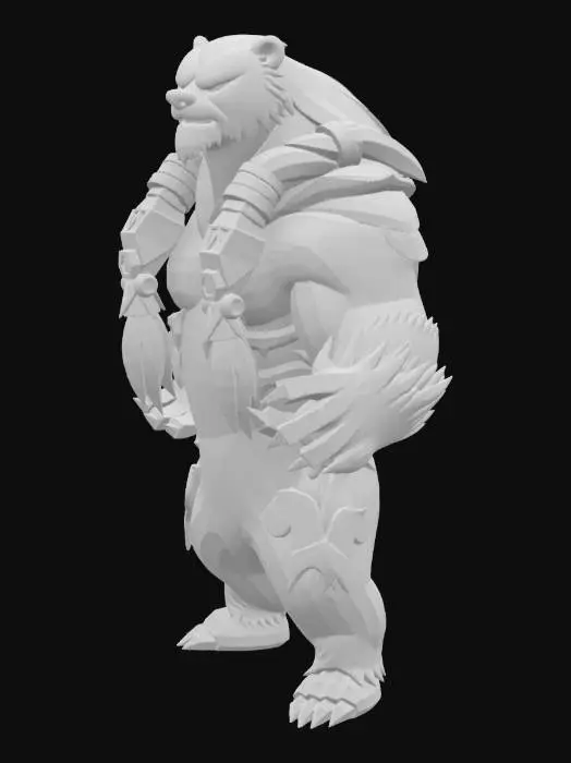 3D model for volibear