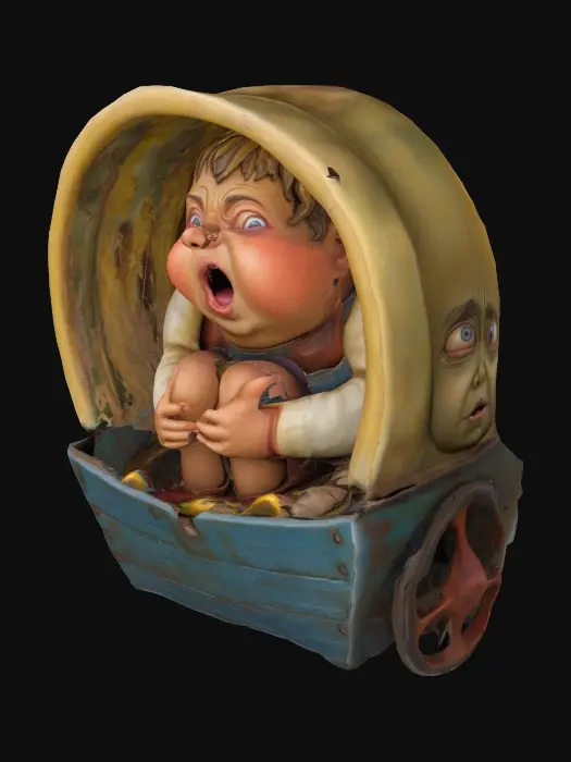 3D model for wagen Gijs