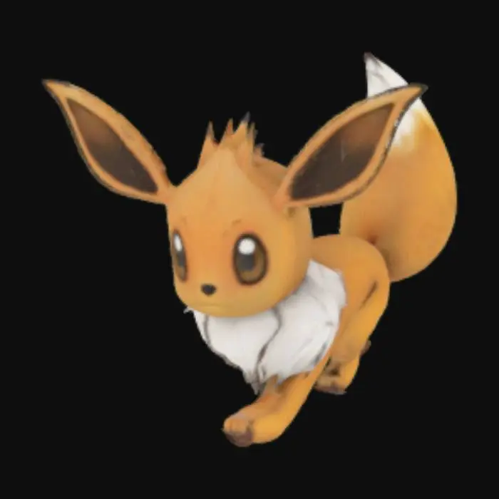 3D model for Eevee Illustration