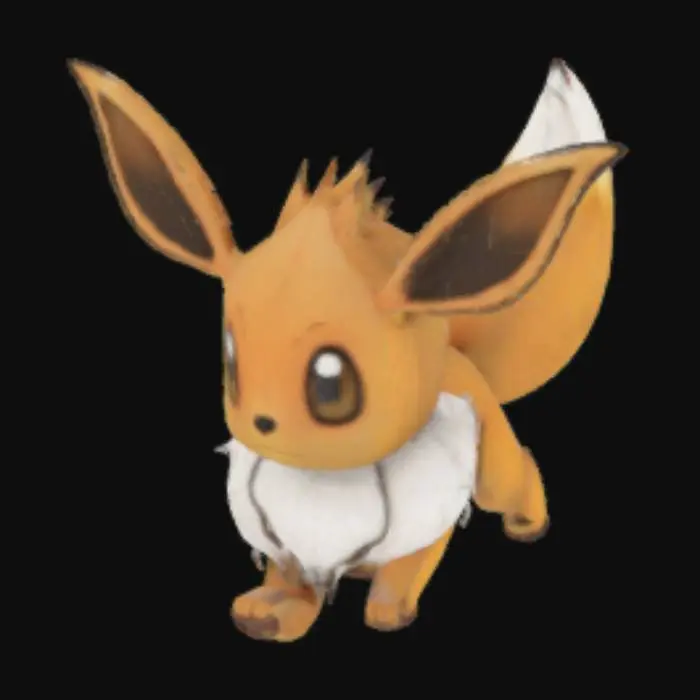3D model for Eevee Illustration