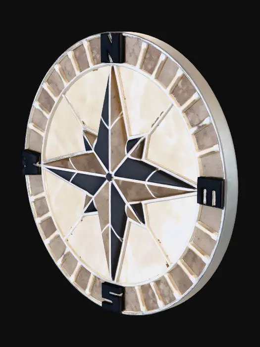 3D model for Compass Rose Mosaic
