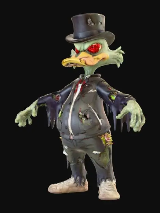 3D model for PICSOU EN MODE ZOMBIE