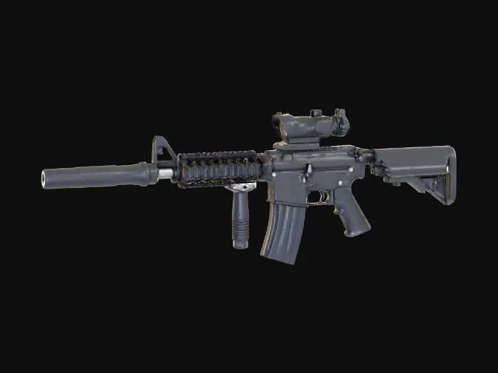 3D model for Rifle Silhouette