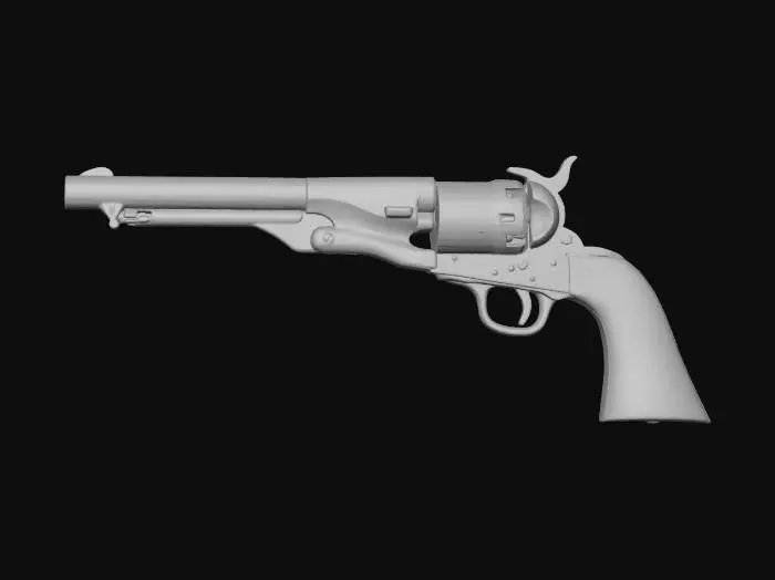 3D model for Colt Revolver Replica