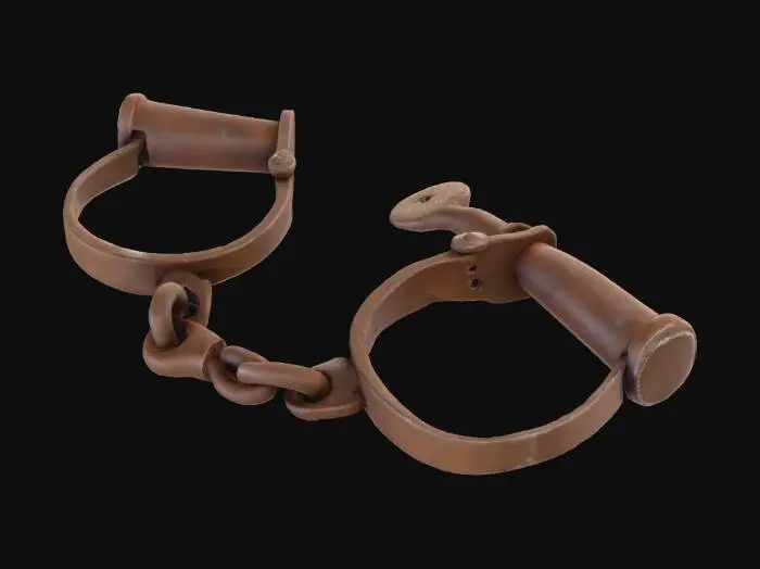 3D model for Antique Shackles