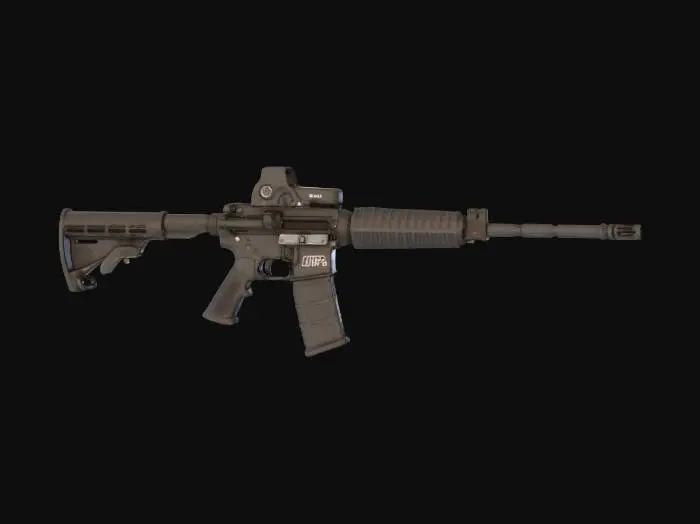 3D model for Rifle Display