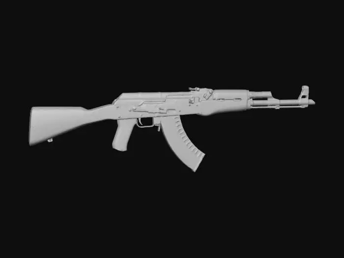3D model for AK-47 Rifle