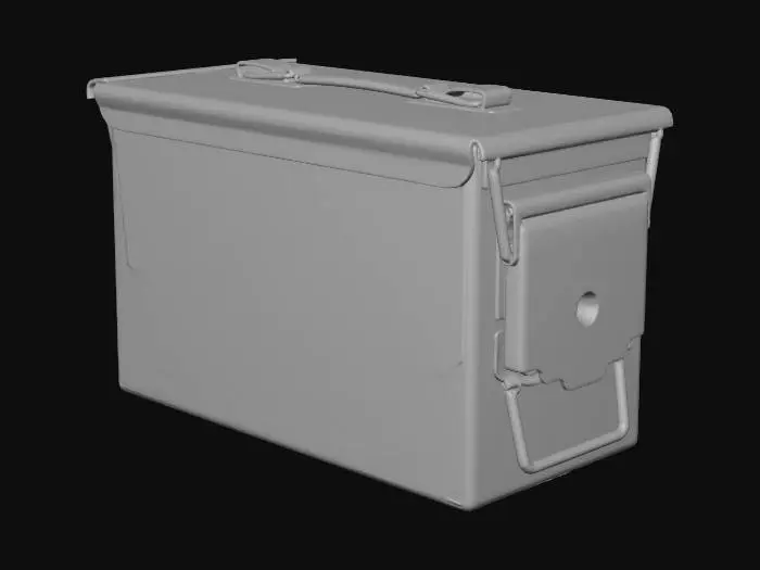 3D model for Ammunition Box