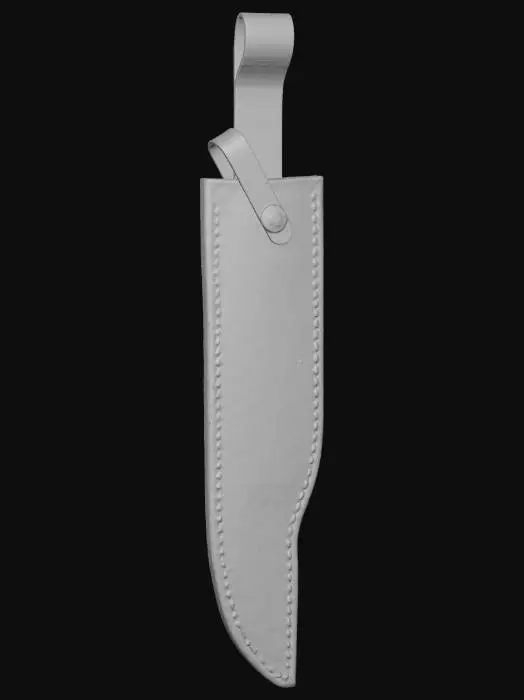 3D model for Leather Sheath