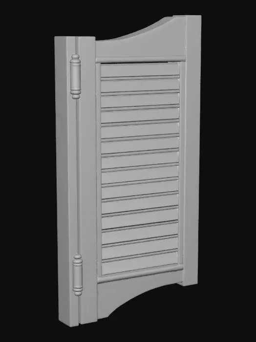 3D model for Saloon Door