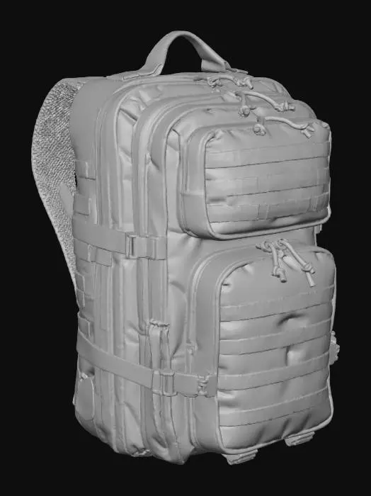 3D model for Tactical Backpack